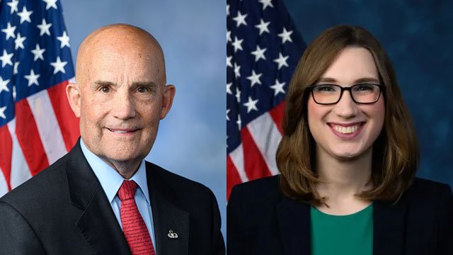 Rep. Keith Self (R-TX) and Rep. Sarah McBride (D-DE)