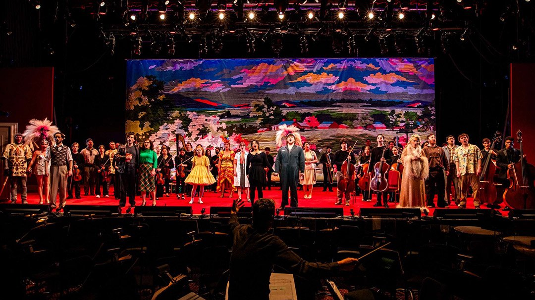 Curtis Institute of Music in Philadelphia performs "Make Our Garden Grow" from CANDIDE
