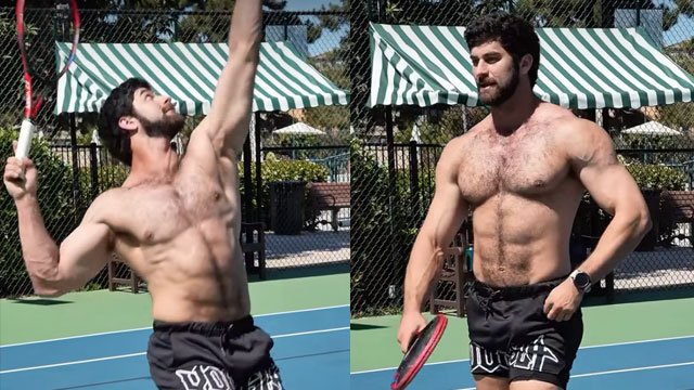 Tennis hunk