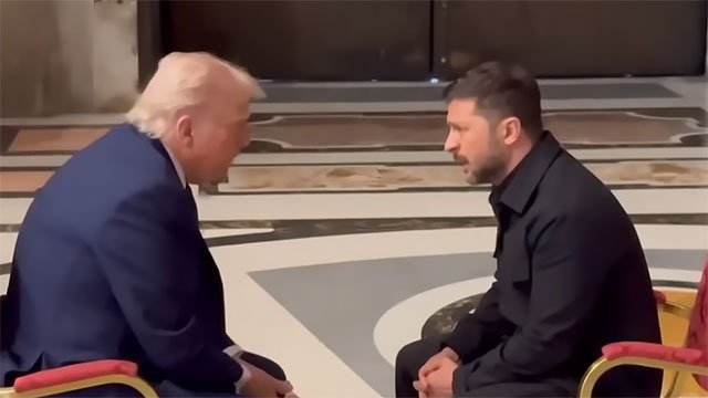 Donald Trump and Ukraine Volodymyr Zelenskyy