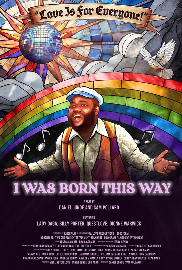 Poster for documentary "I Was Born This Way"