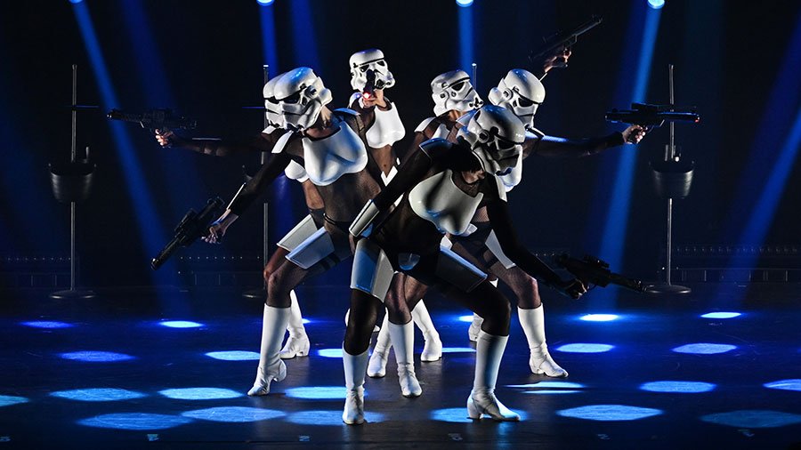 Storm Troopers in The Empire Strips Back (photo: Denise Truscello)