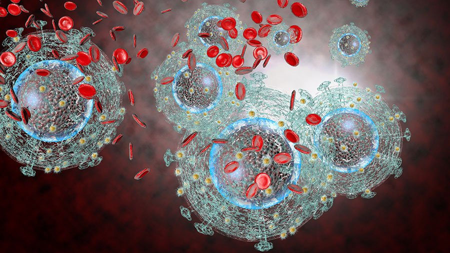 HIV virus (image via Depositphotos)
