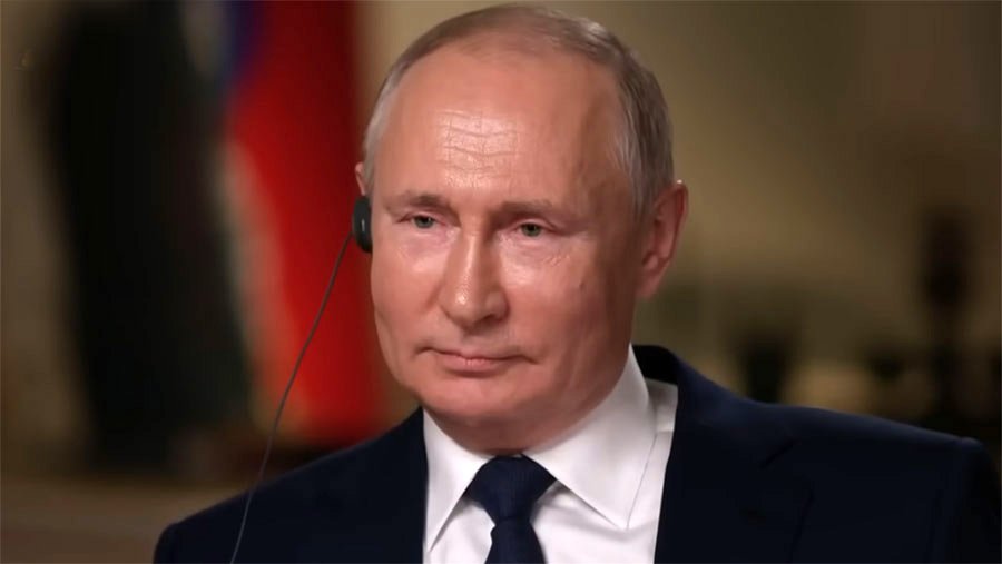 Russian President Vladimir Putin (screen capture)