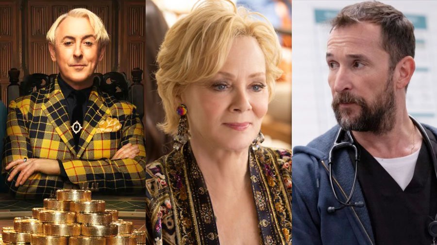 L-R Alan Cumming, Jean Smart, Noah Wyle honored by GALECA's Dorian TV Awards
