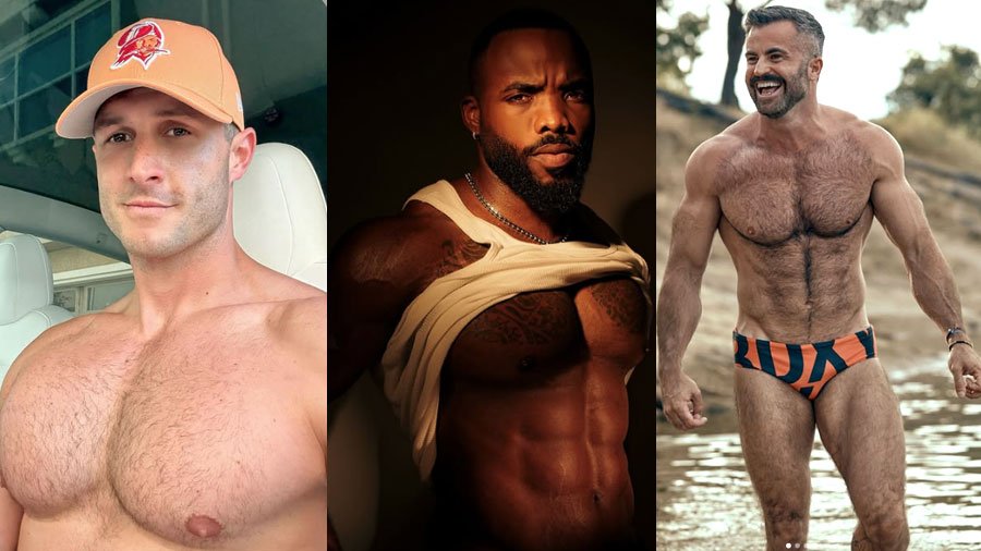 Catching up with some favorite InstaHunks this week