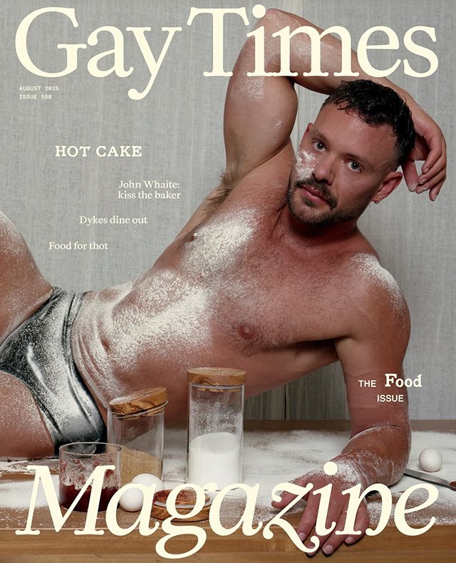John Whaite covers Gay Times Magazine