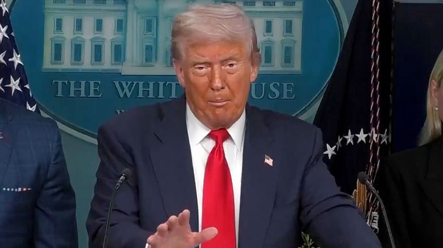 Donald Trump appears to be confused