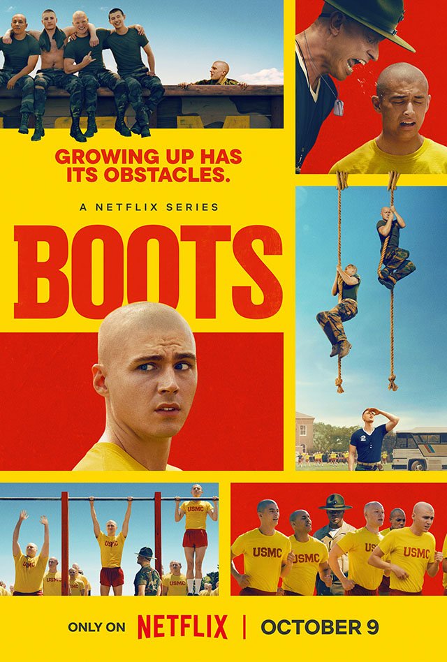 The upcoming comedic drama series BOOTS