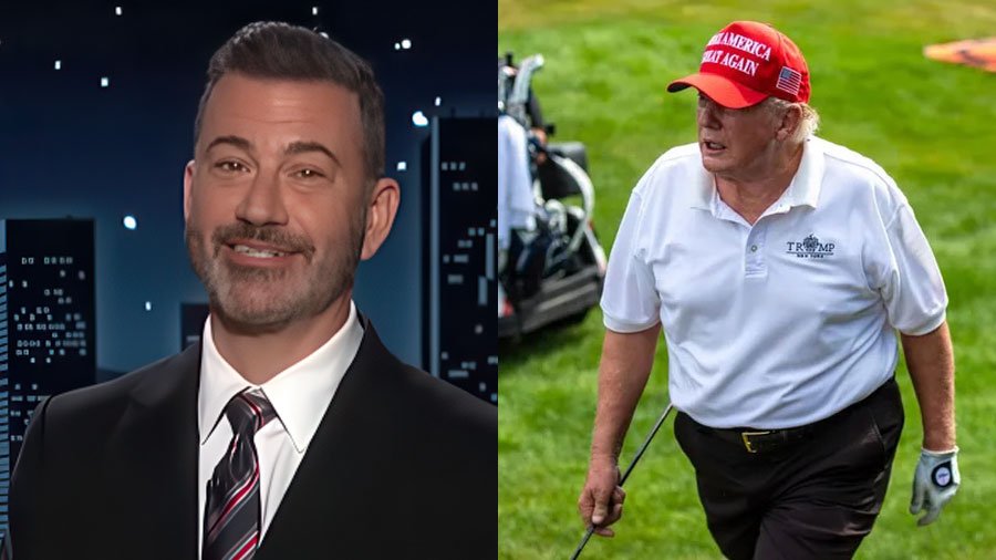 Jimmy Kimmel, Donald Trump