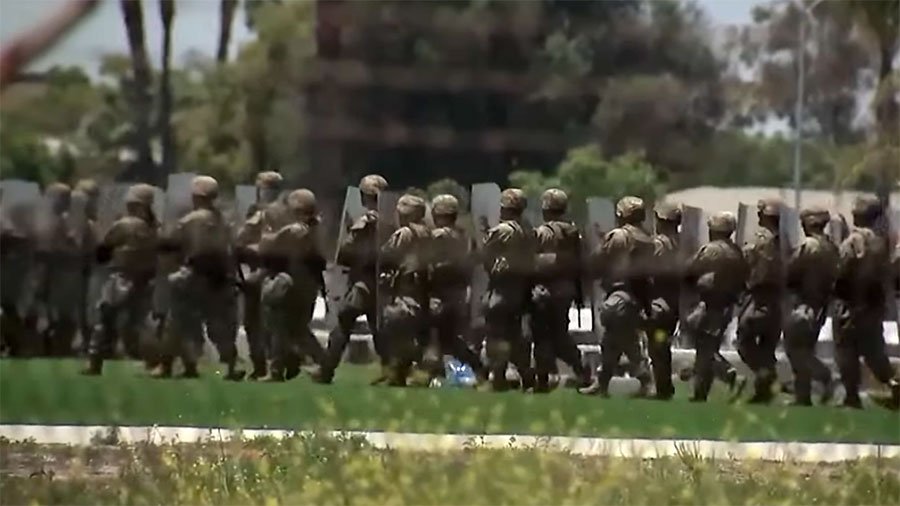 Donald Trump sent nearly 5,000 military troops into LA (screen capture)