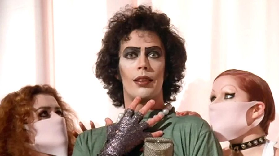Tim Curry in 'The Rocky Horror Picture Show'