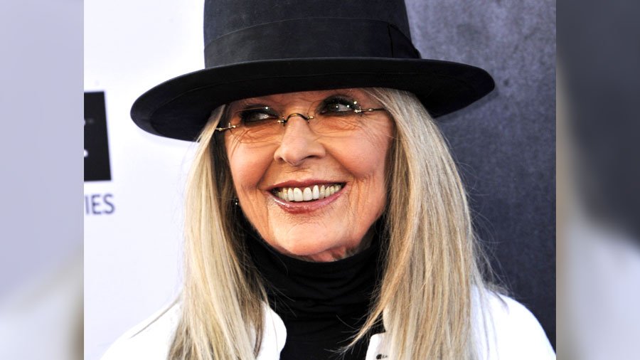 Academy Award winner Diane Keaton (via Depositphotos)