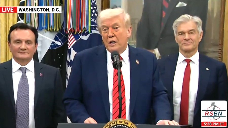 Trump says some drug prices will be going down 1,000 percent