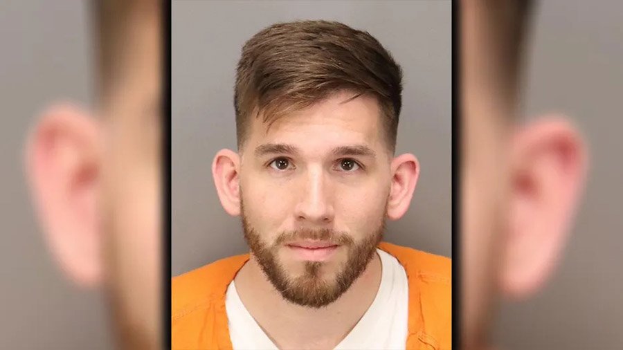Tucker Aldean Kemp was arrested for destroying a Pride flag hanging in a Starbucks