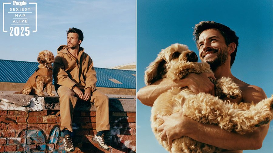 Jonathan Bailey named People Magazine's Sexiest Man Alive 2025 (photos: People Magazine)