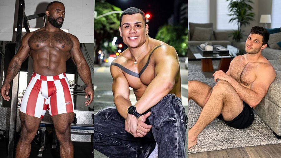Thai, Ramon Ventura, and Roberto Portales in this week InstaHunk round-up (images via Instagram)