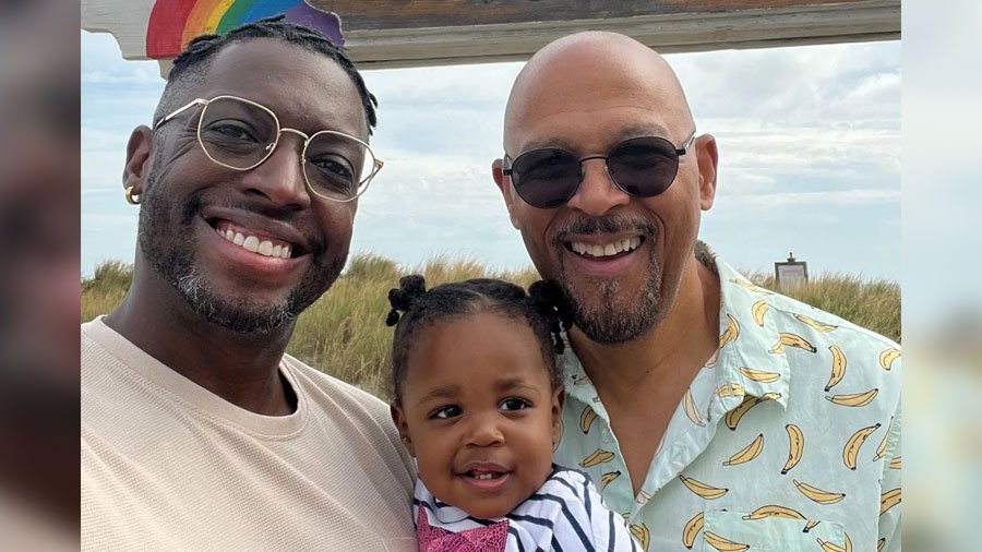 A video of two gay dads legally adopting their baby girl brought big internet joy