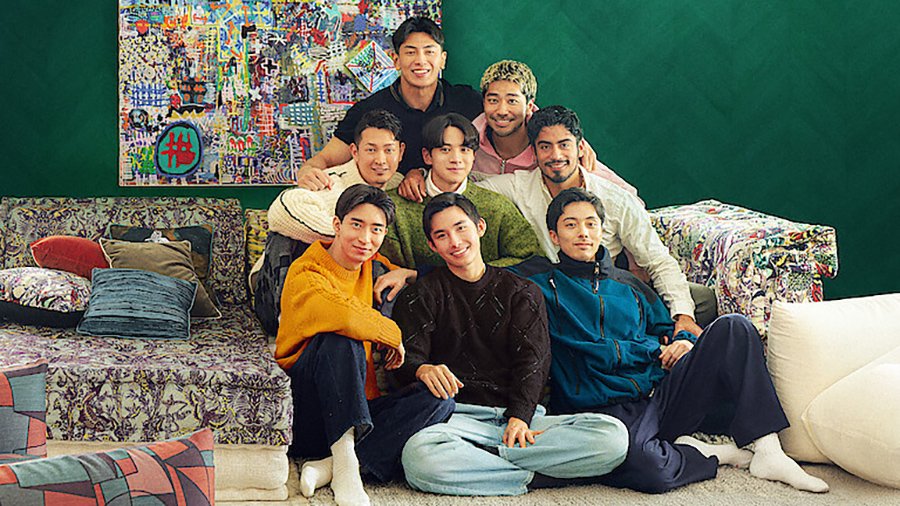 The cast of Season 2 of Netflix's gay reality series The Boyfriend