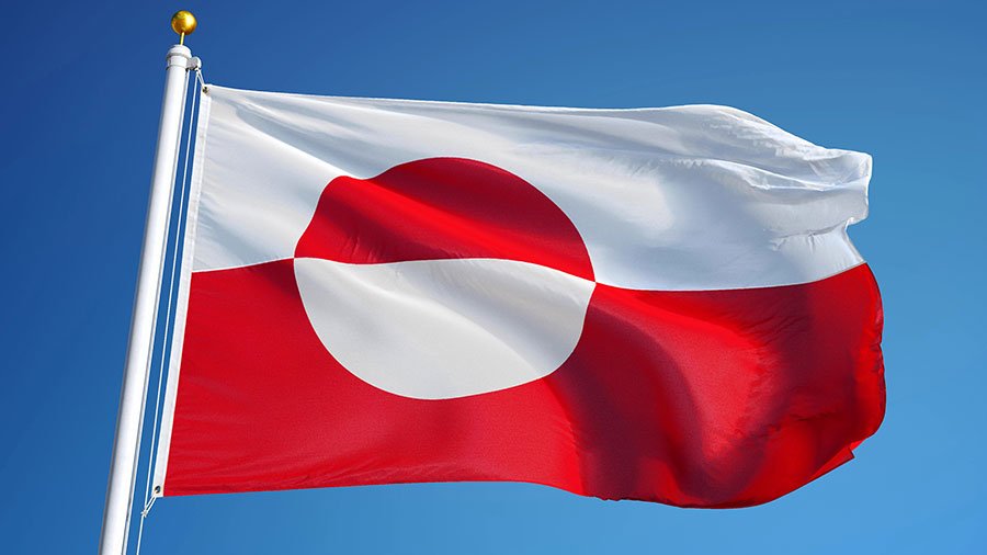 The flag of Greenland (via Depositphotos)