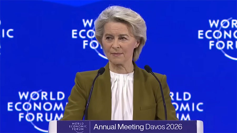 European Commission President Ursula von der Leyen (screen capture)