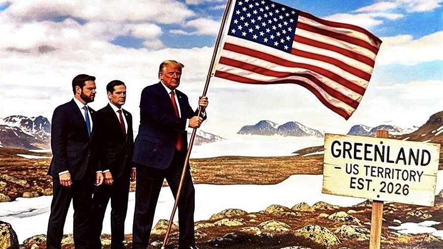 Donald Trump posts fake AI images of Greenland belonging to U.S.