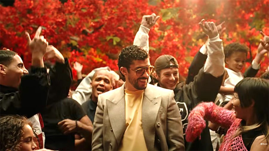 Trailer for Bad Bunny's upcoming Super Bowl appearance