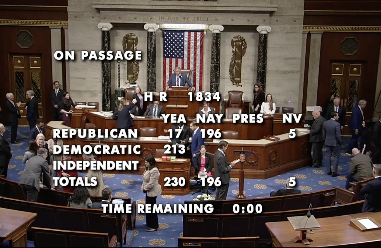 House votes to extend ACA subsidies for three years