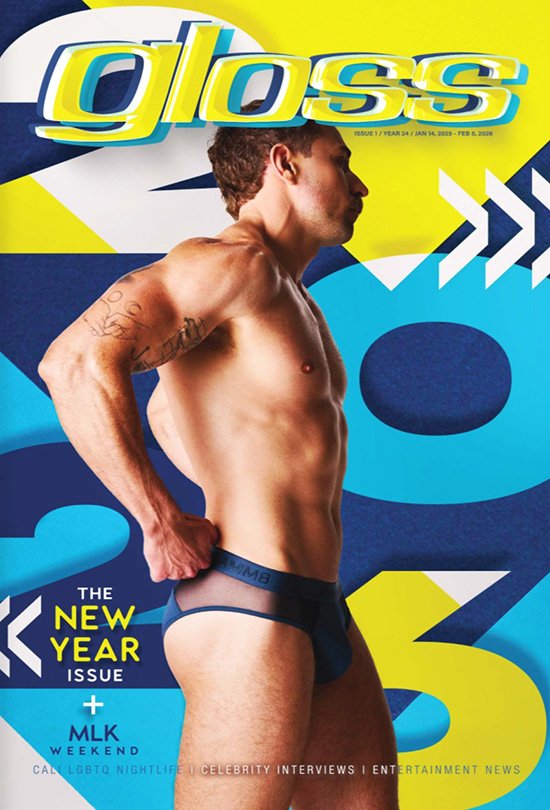 New Years issue of GLOSS Magazine