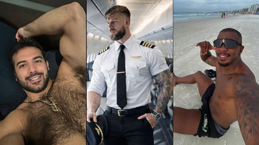 Cleared for take-off: Diego, Matthew, and Wellington in this week's InstaHunk round-up