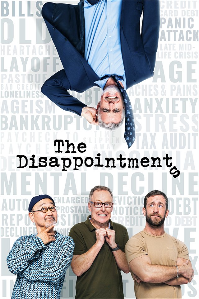 The official poster for Season 2 of The Disappointments