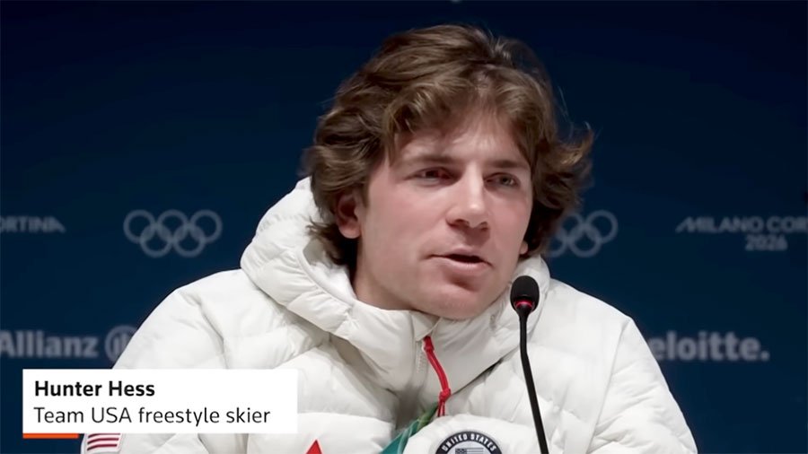 Donald Trump attacked Olympic freestyle skier Hunter Hess on social media