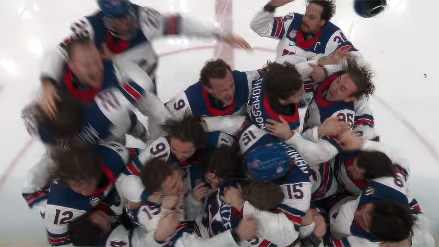 Team USA wins men's hockey Gold medal