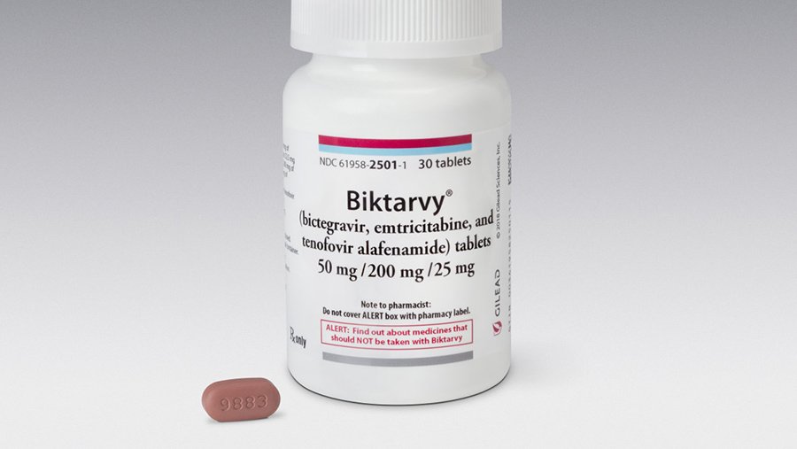 The HIV medication Biktarvy from Gilead