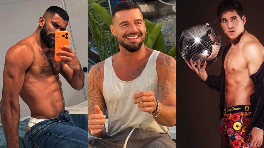 Dhanush, Ricky Martin and Mike Manning in this weeks InstaHunk round-up
