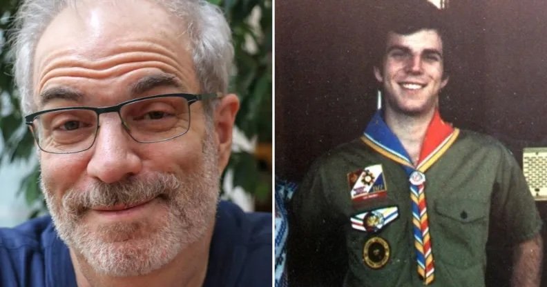 Former Eagle Scout Tim Curran is now a Scout leader 45 years after being expelled by the group (photo: Tim Curran)