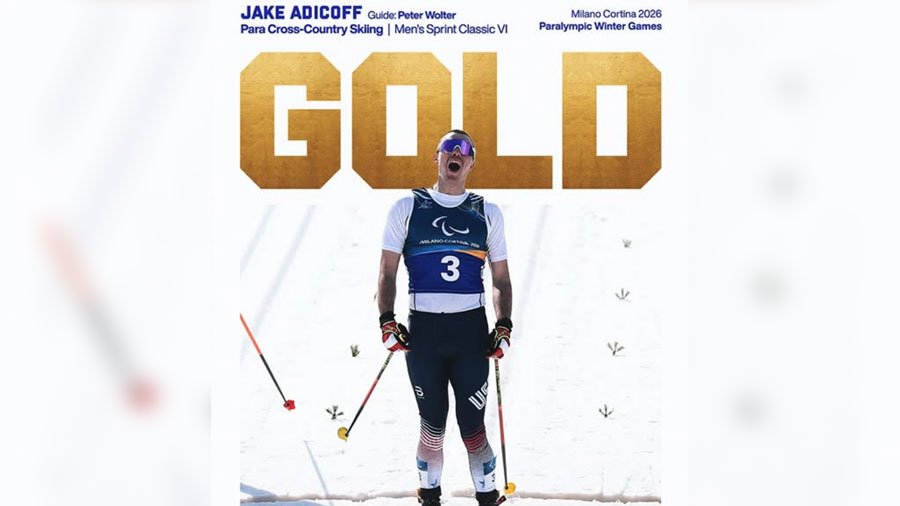 Jake Adicoff is the first out gay athlete to win individual gold medal at the Winter Paralympic Games