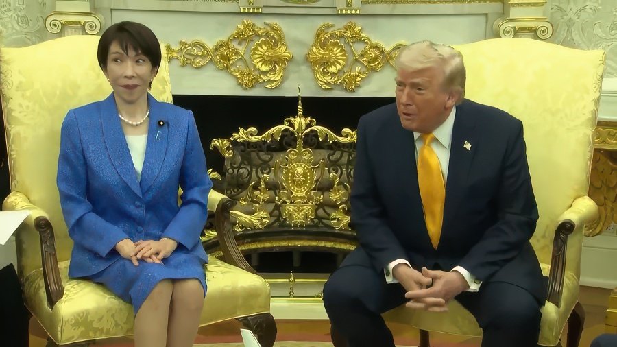 Donald Trump invoked the attack on Pearl Harbor during an Oval Office meeting with Japan's Prime Minister Sanae Takaichi