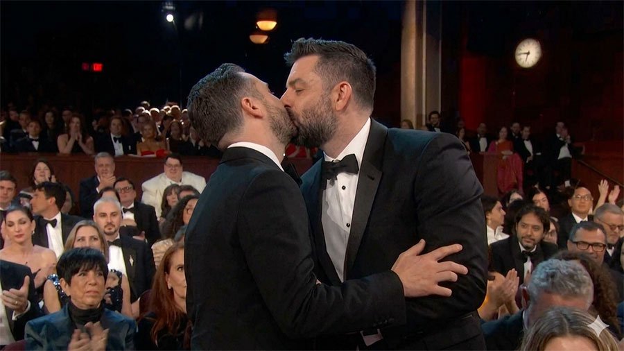 Andy Jurgensen wins Best Editing at 2026 Oscars (screen cap)