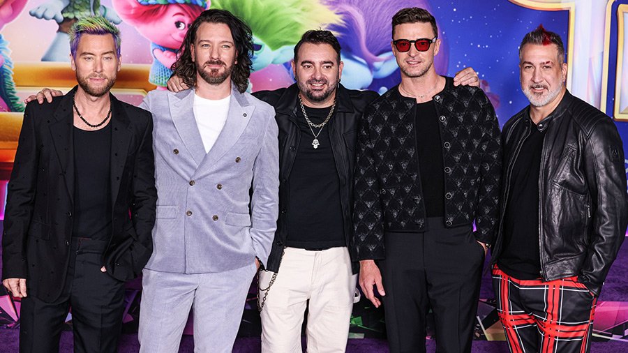 Lance Bass and NSYNC (via Depositphotos)