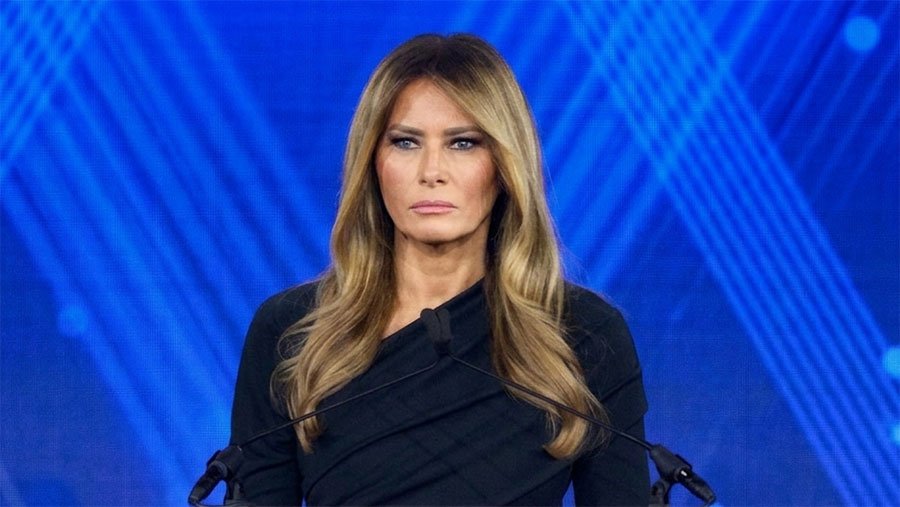 Melania Trump complains about Jimmy Kimmel (image via White House Flickr - public domain)