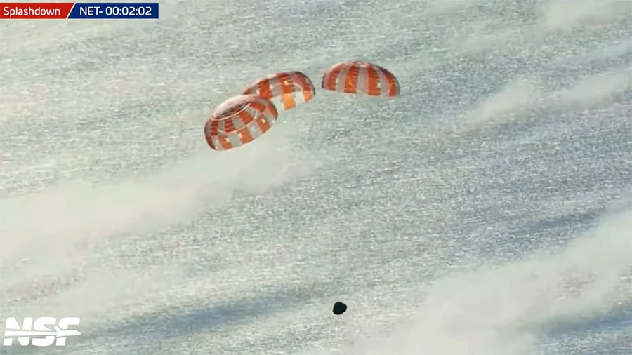 Artemis II safely returns to Earth