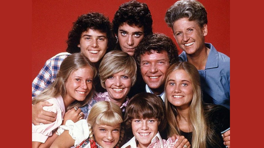 The cast of The Brady Bunch
