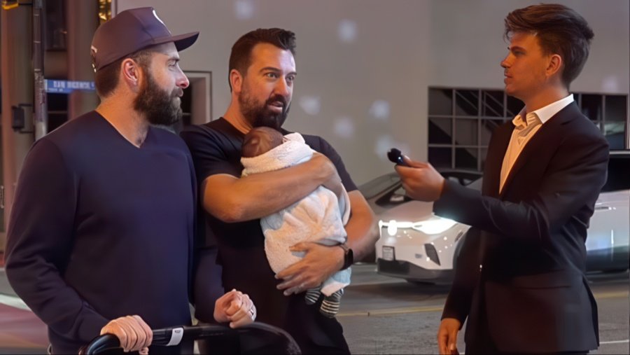 MAGA influencer confronts gay dads in West Hollywood