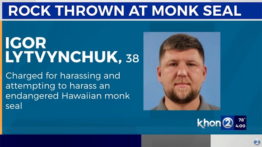Igor Mykhaylovych Lytvynchuk, of Covington, Washington, has been charged with harassing an endangered animal