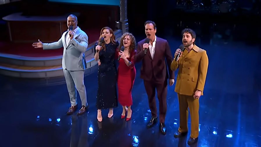 Five of Broadway's brightest stars celebrated Stephen Colbert with a performance of "Putting It Together"