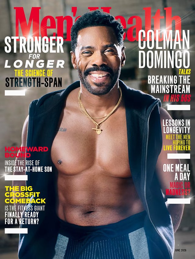 Colman Domingo covers Men's Health Magazine