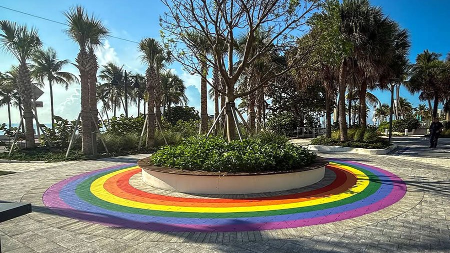 Fort Lauderdale announces "Circle of Love" rainbow installation