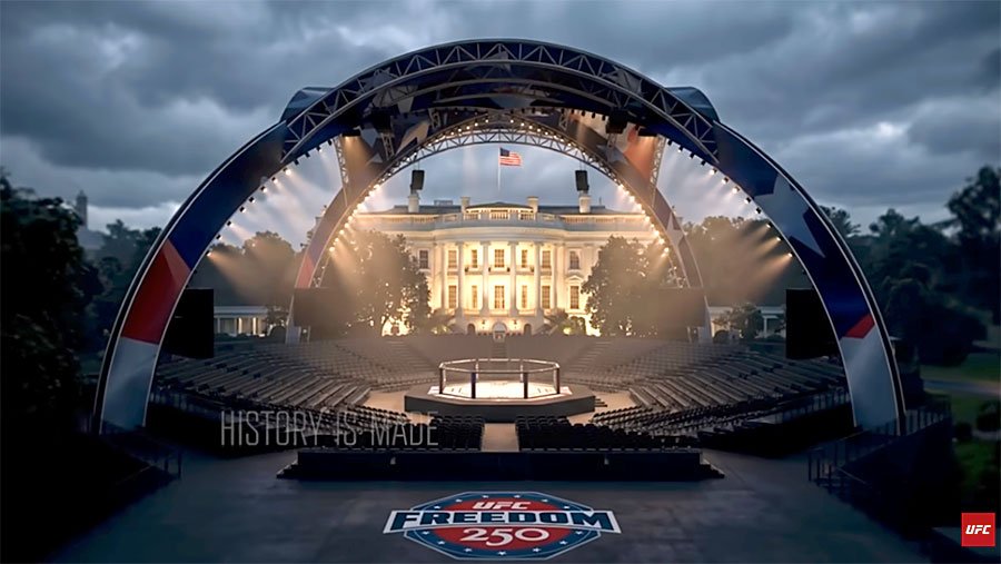 UFC White House event faces possible bad weather