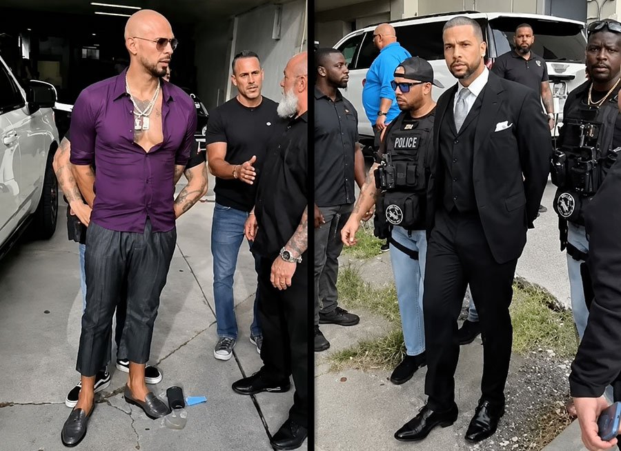 Andrew and Tristan Tate arrested in Miami